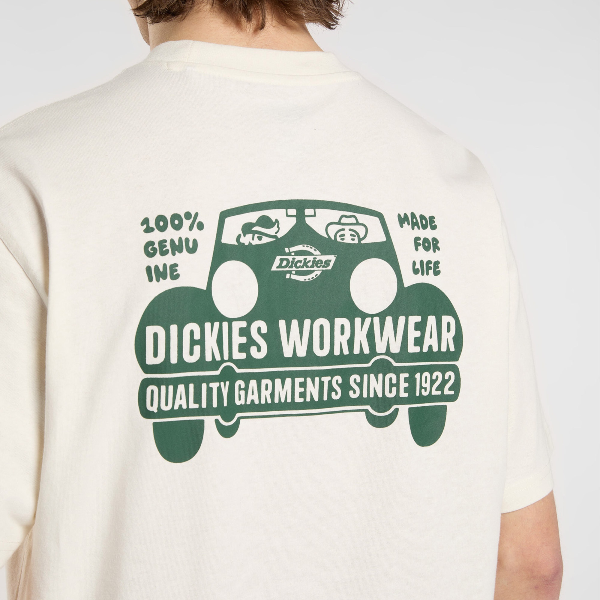 Dickies Gordonville Mid Weight Erkek Beyaz T-Shirt