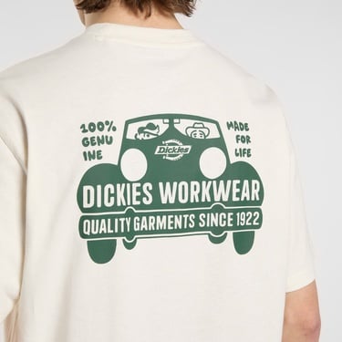  Dickies Gordonville Mid Weight Erkek Beyaz T-Shirt