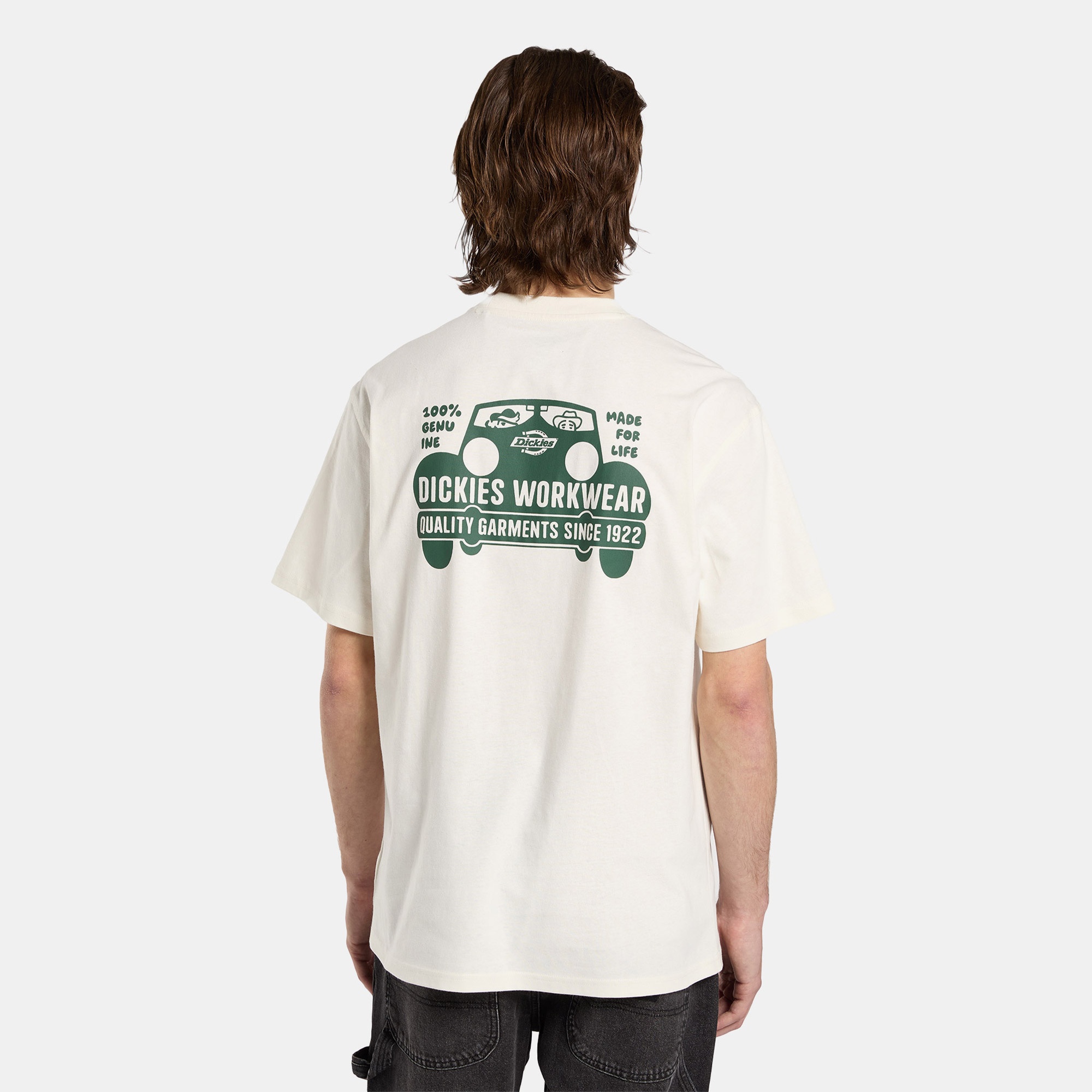 Dickies Gordonville Mid Weight Erkek Beyaz T-Shirt