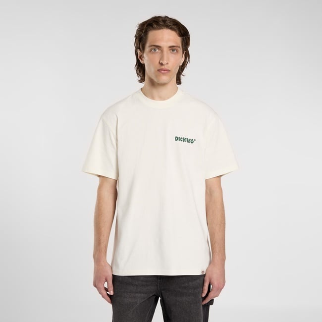  Dickies Gordonville Mid Weight Erkek Beyaz T-Shirt