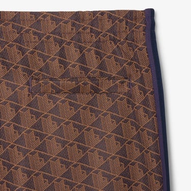  Lacoste Paris Monogram Erkek Mor Eşofman Altı