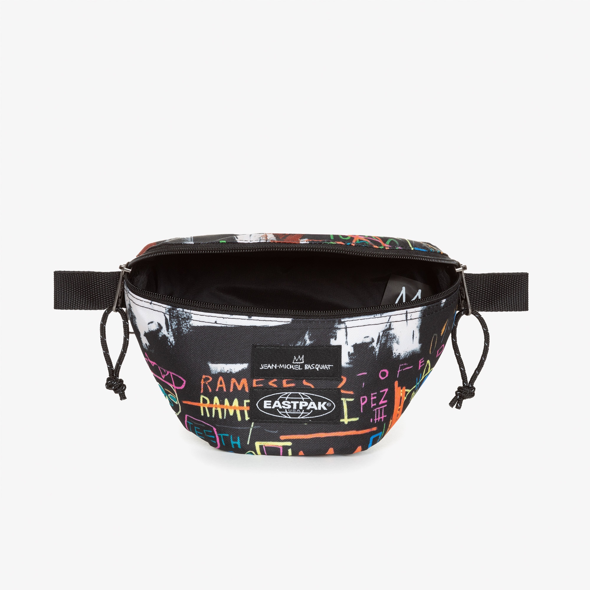 Eastpak Springer Basquiat King Of Egypt 2 Unisex Siyah Bel Çantası