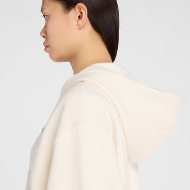  New Balance Linear Heritage Fleece Kadın Beyaz Sweatshirt