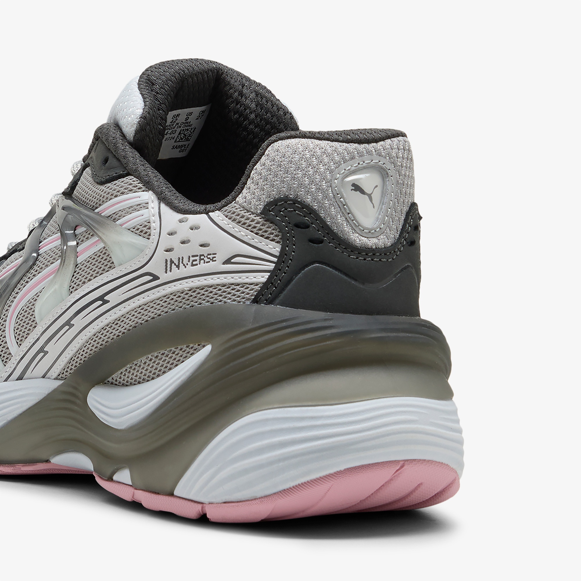 Puma Inverse Shades Of Unisex Gri Spor Ayakkabı