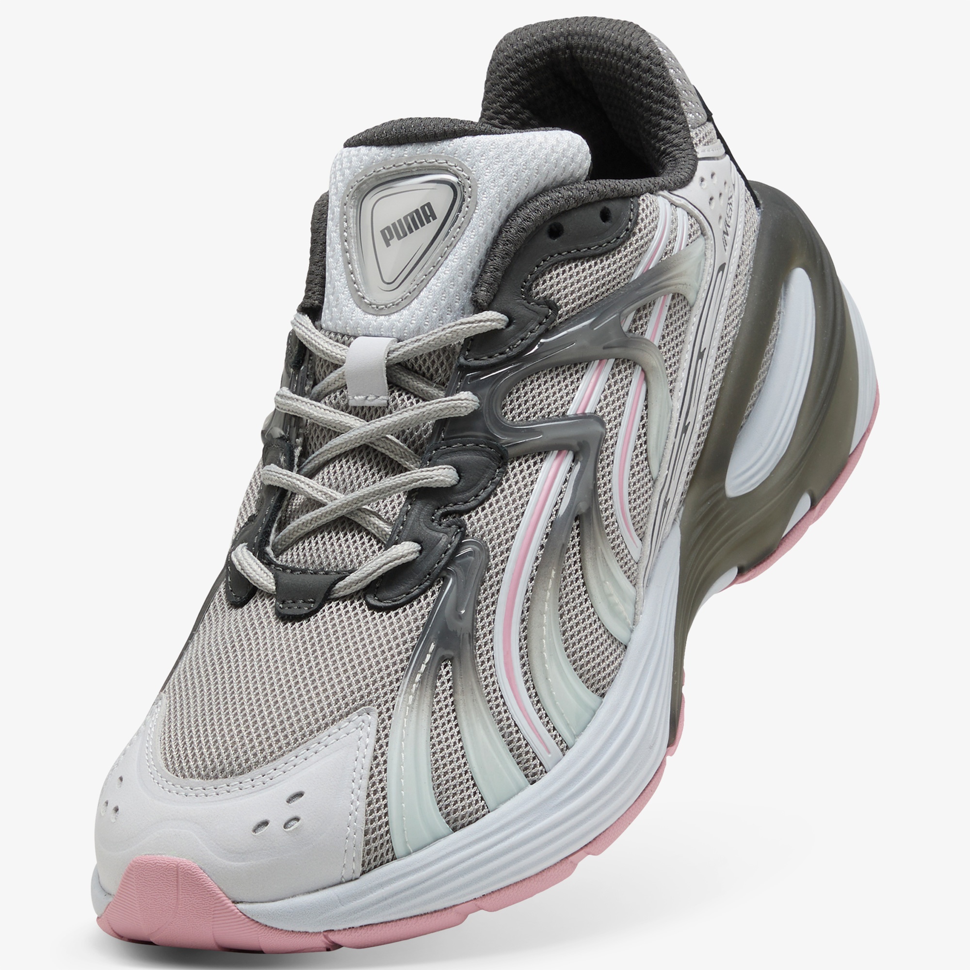 Puma Inverse Shades Of Unisex Gri Spor Ayakkabı