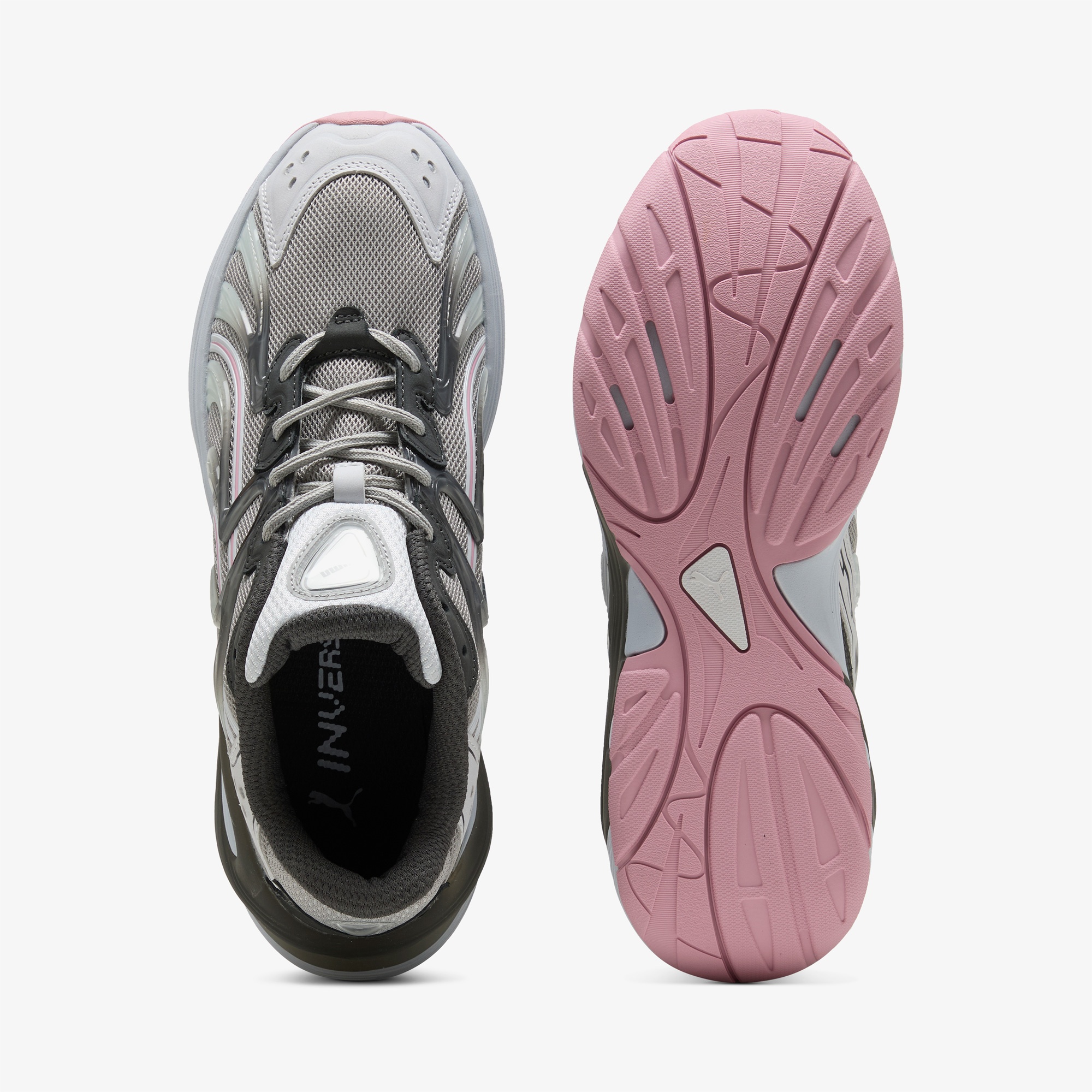 Puma Inverse Shades Of Unisex Gri Spor Ayakkabı