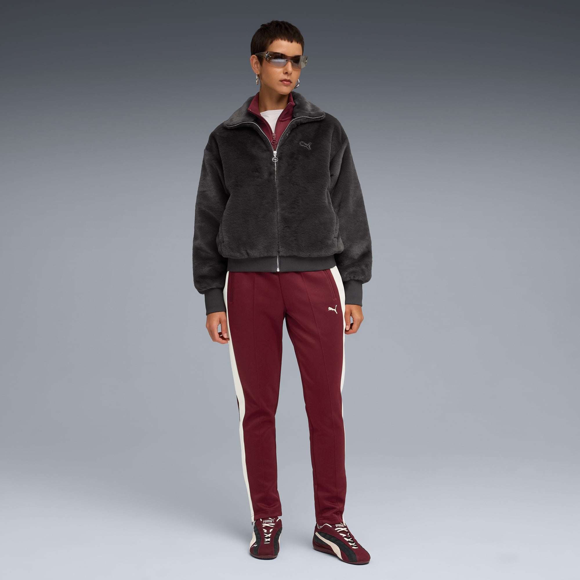 Puma Wardrobe Essentials Relaxed Kadın Gri Ceket