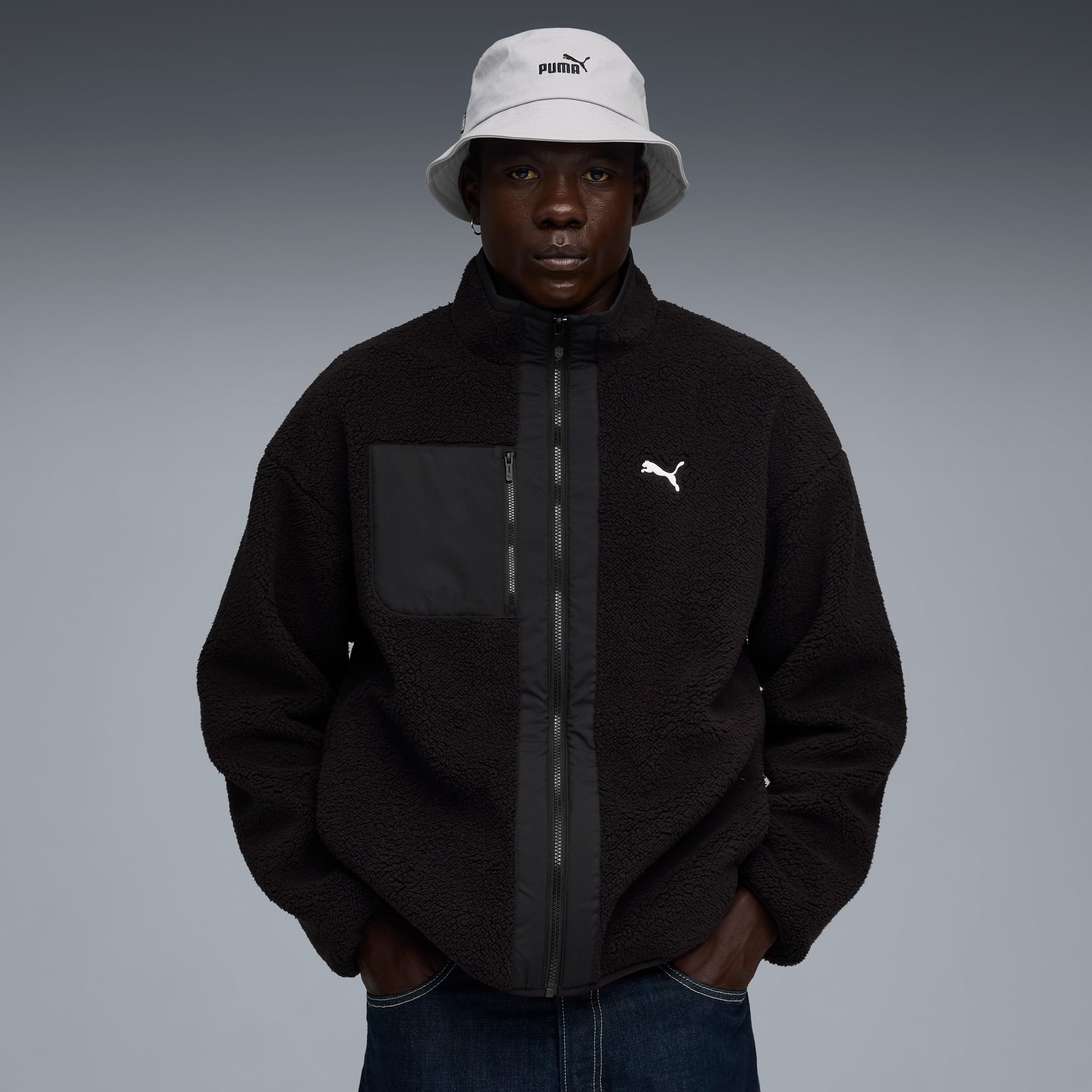 Puma Reversible Erkek Siyah Ceket