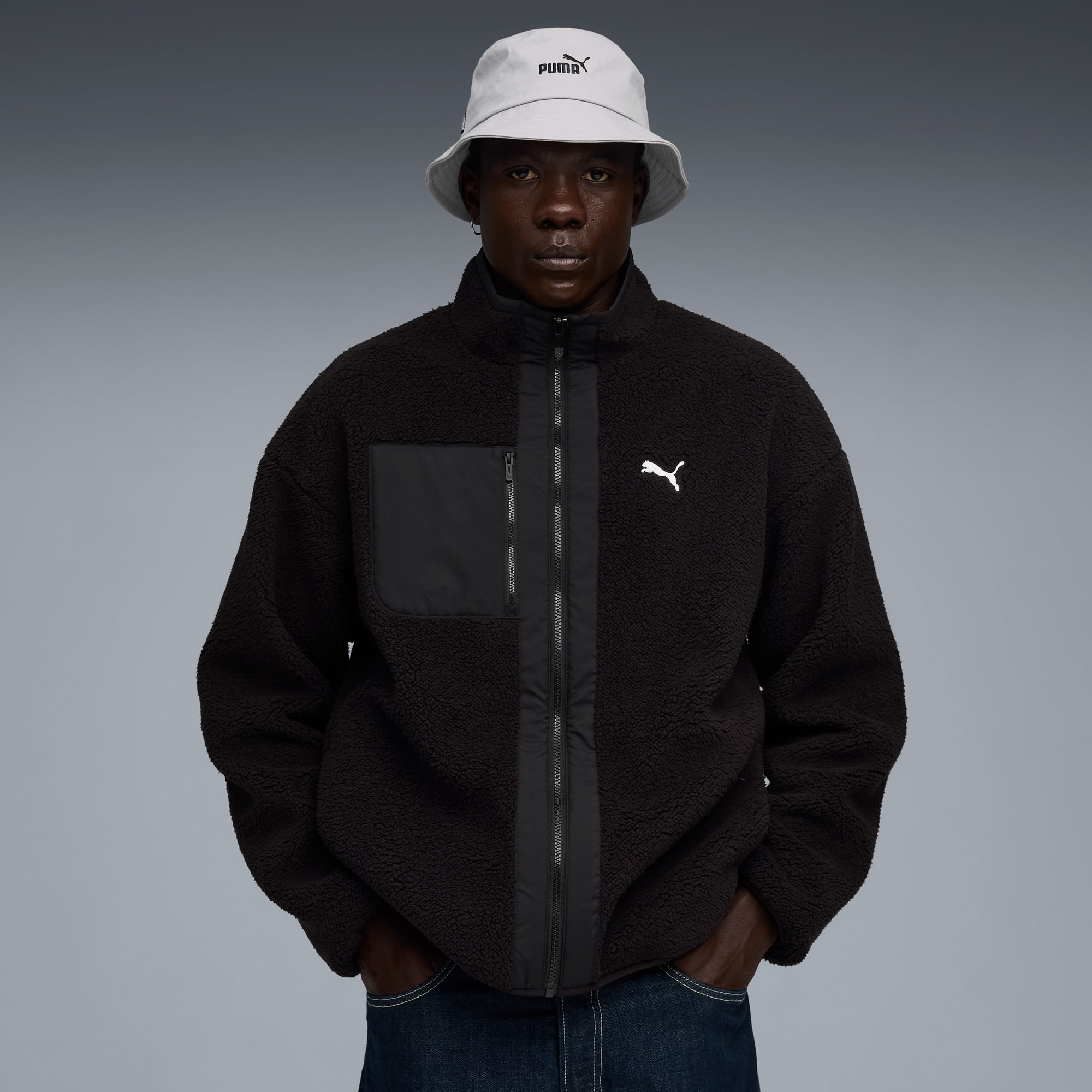  Puma Reversible Erkek Siyah Ceket