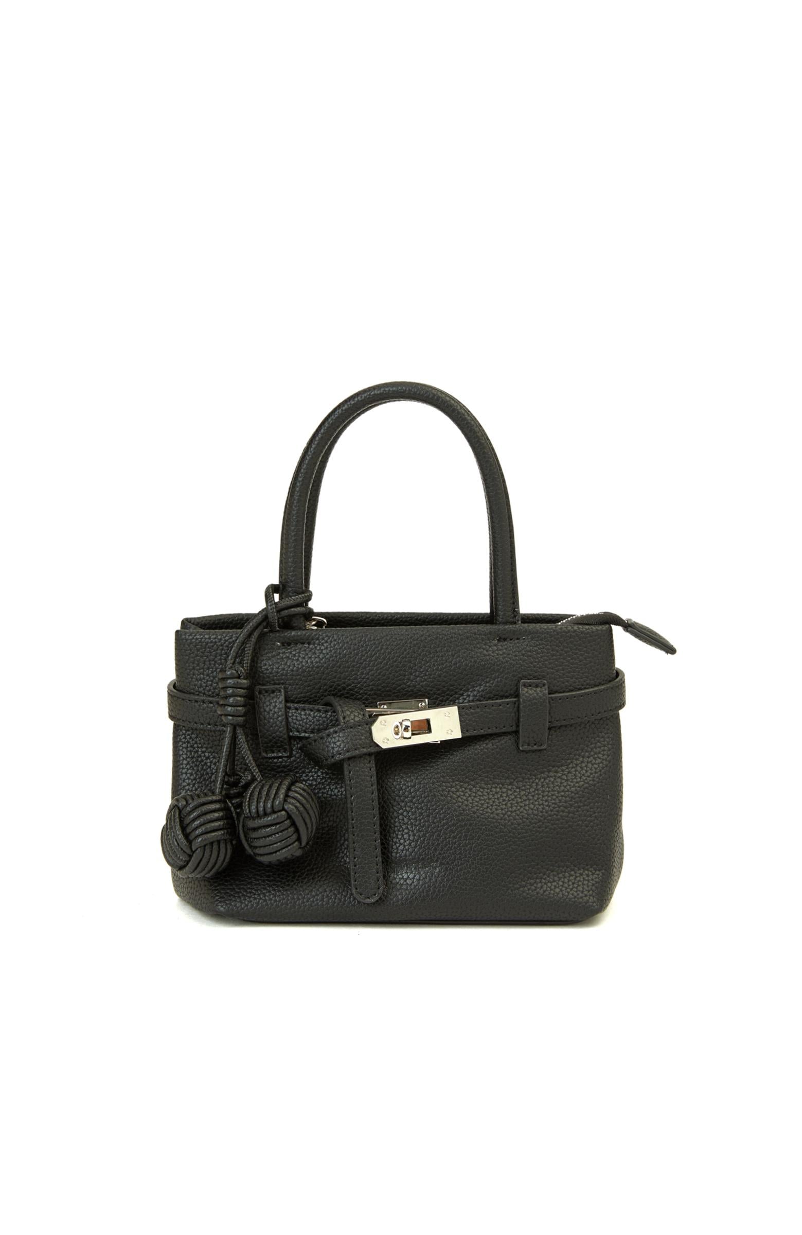  Divarese Kadın Siyah Baskılı Çanta