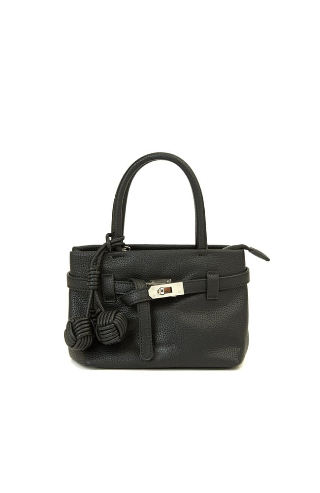  Divarese Kadın Siyah Baskılı Çanta