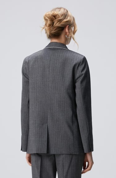  Network Kadın Antrasit Yün Karışımlı Ceket