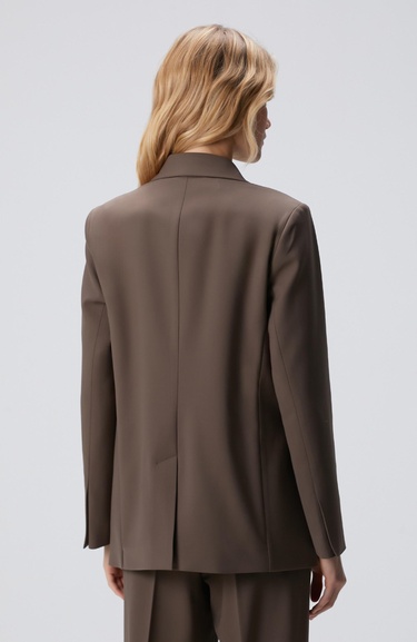  Network Kadın Vizon Yün Karışımlı Ceket