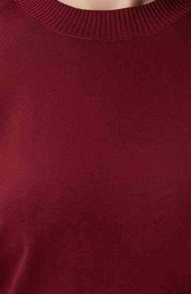  Network Kadın Bordo Basic Kazak