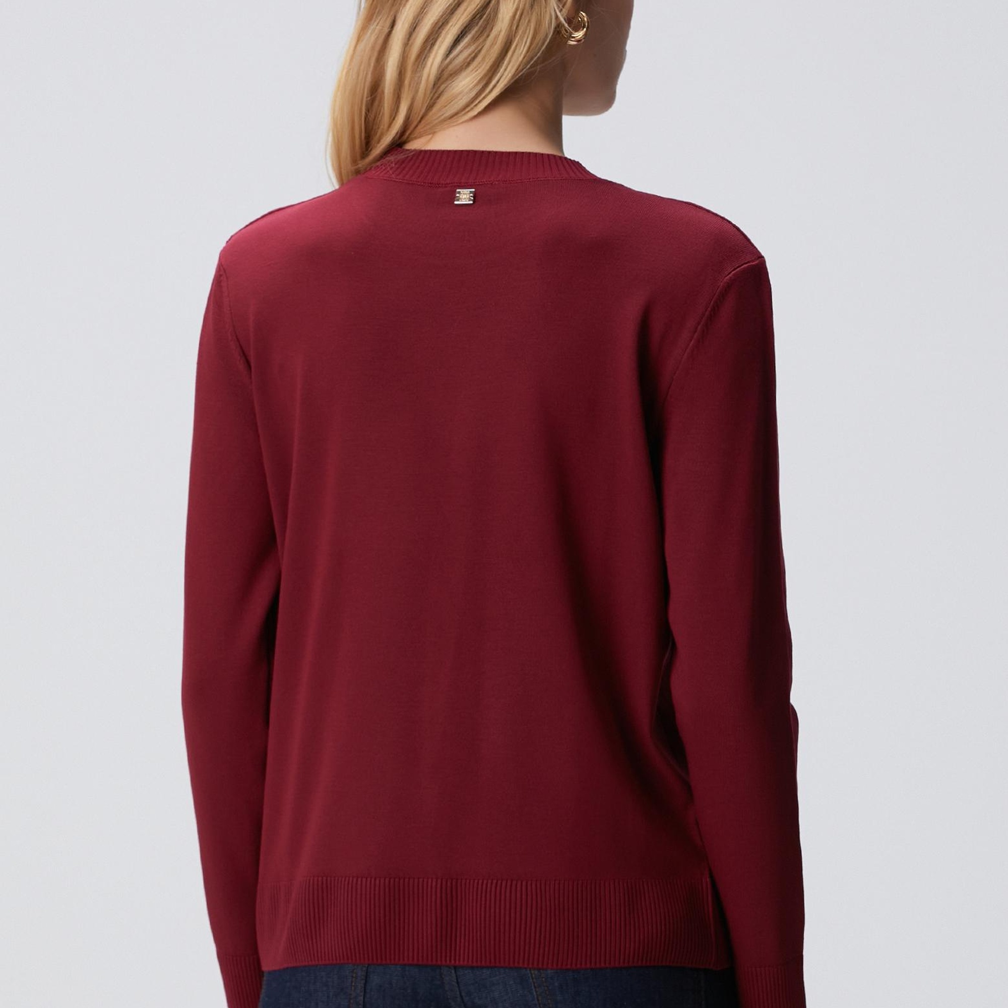 Network Kadın Bordo Basic Kazak