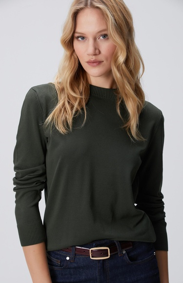  Network Kadın Haki Basic Kazak