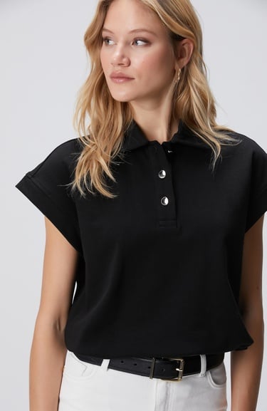  Network Kadın Siyah Sweatshirt