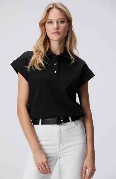  Network Kadın Siyah Sweatshirt