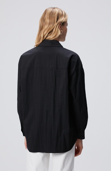  Network Kadın Siyah Gömlek