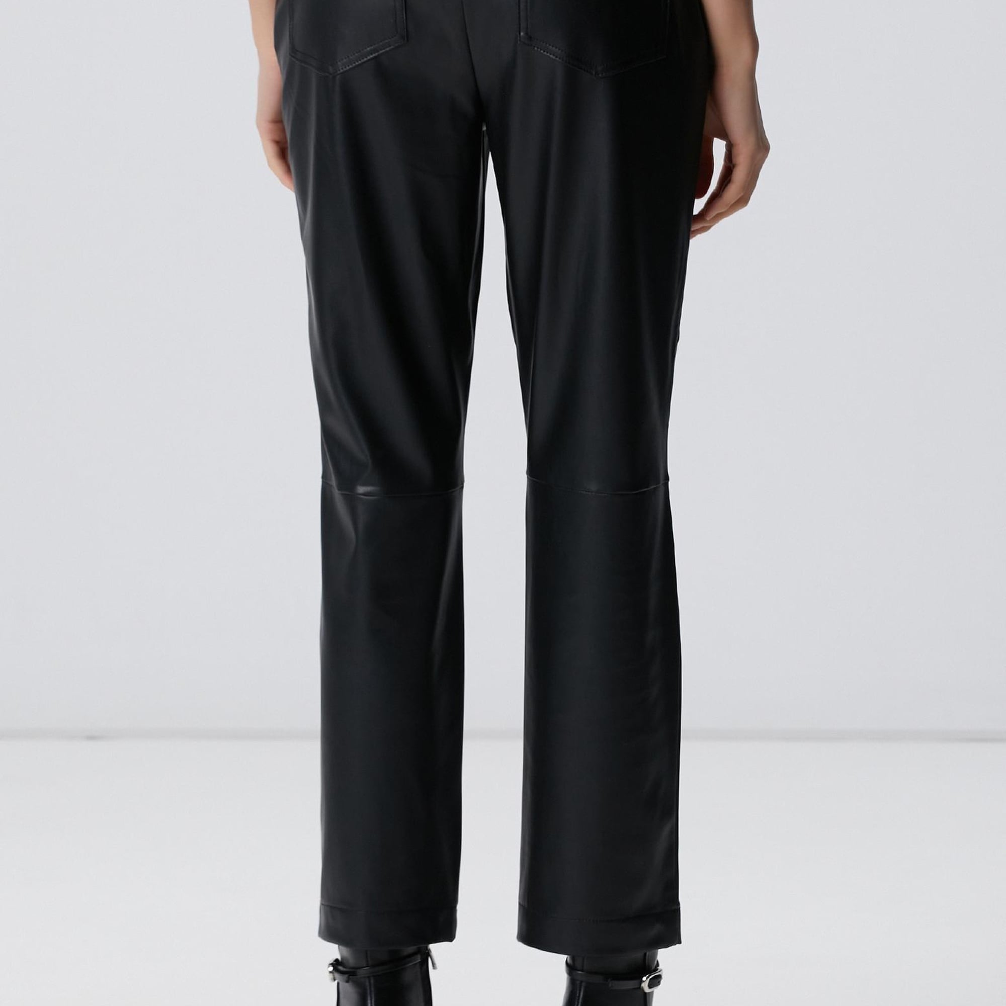 Network Kadın Siyah Pantolon