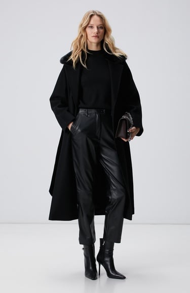  Network Kadın Siyah Pantolon