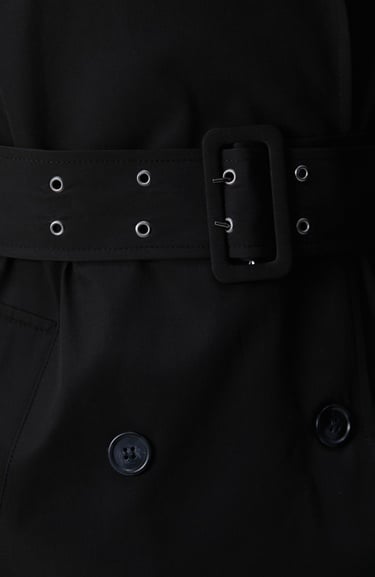  Network Kadın Siyah Pardösü