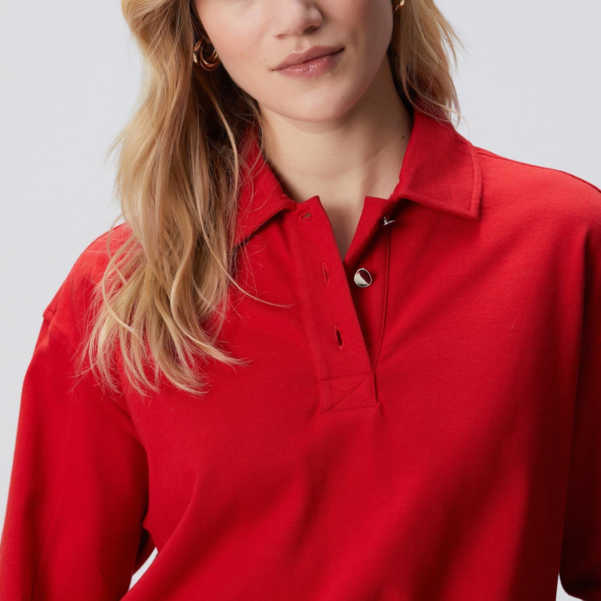 Network Kadın Kırmızı Sweatshirt