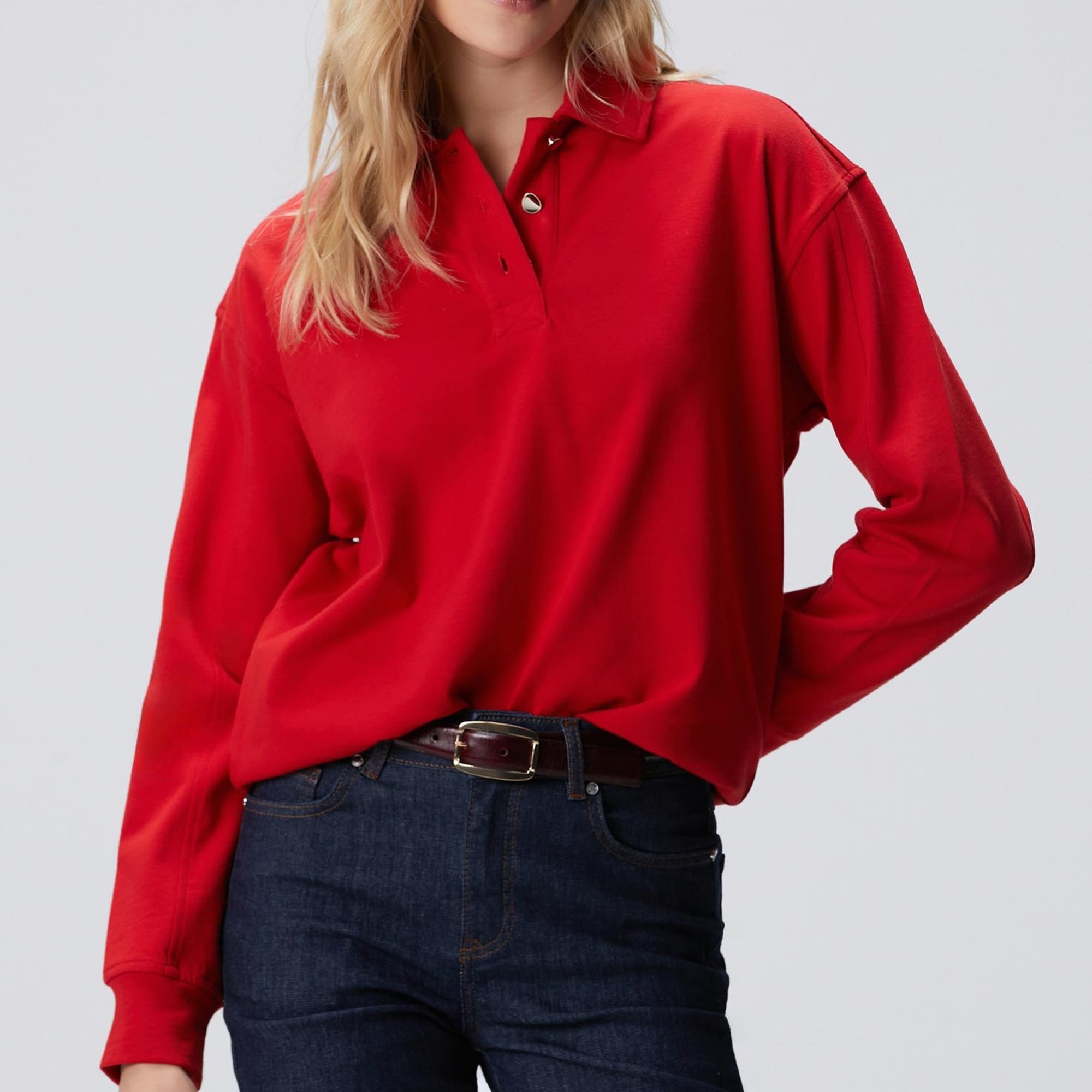 Network Kadın Kırmızı Sweatshirt