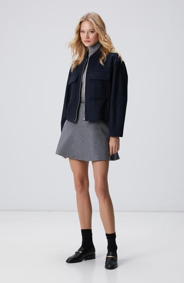  Network Kadın Lacivert Mont