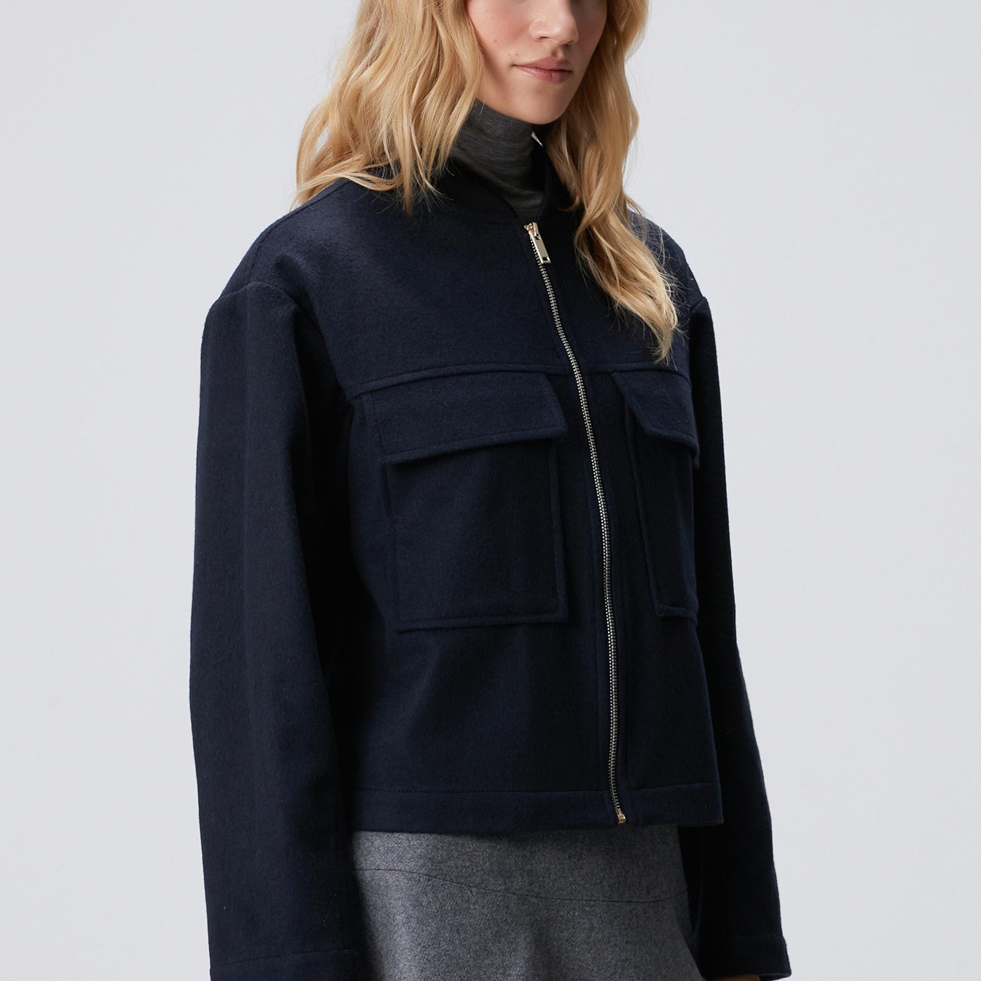 Network Kadın Lacivert Mont