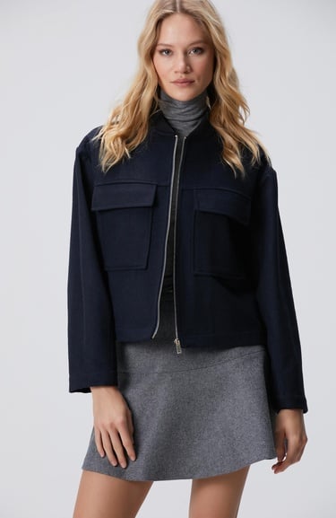  Network Kadın Lacivert Mont