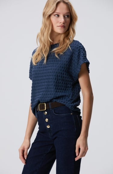  Network Kadın Indigo Bluz