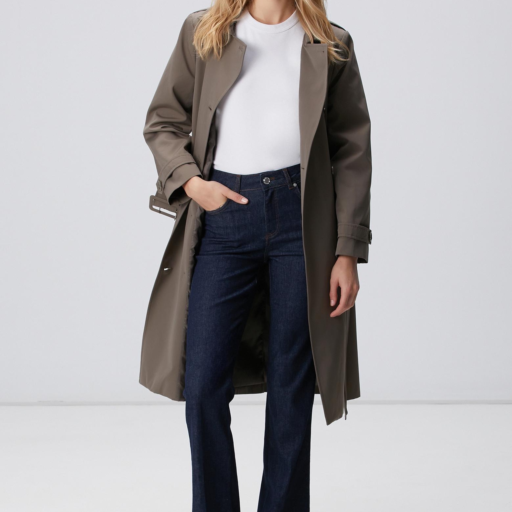 Network Kadın Indigo Denim Pantolon