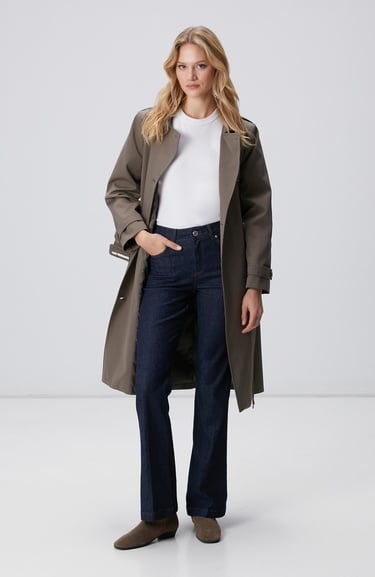  Network Kadın Indigo Denim Pantolon