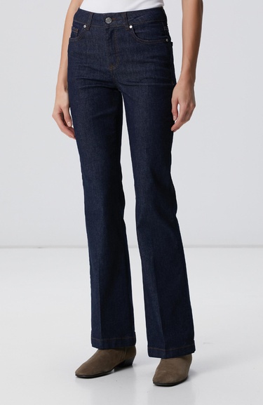  Network Kadın Indigo Denim Pantolon