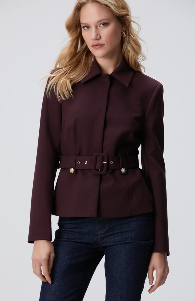  Network Kadın Vişne Ceket