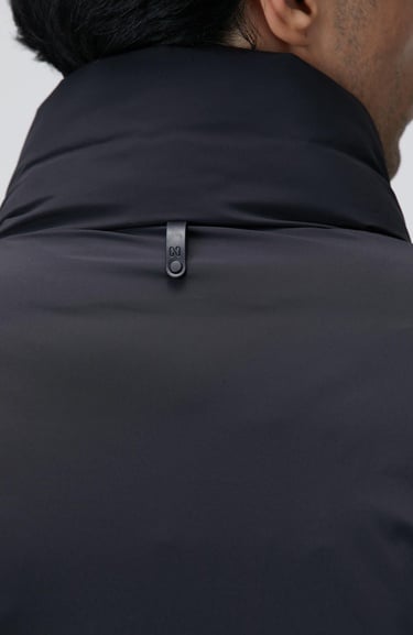  Network Erkek Siyah Yelek Olabilen Puffer Mont