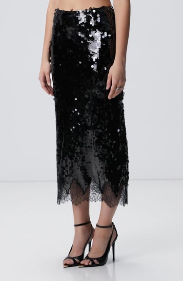  Network Kadın Siyah Etek