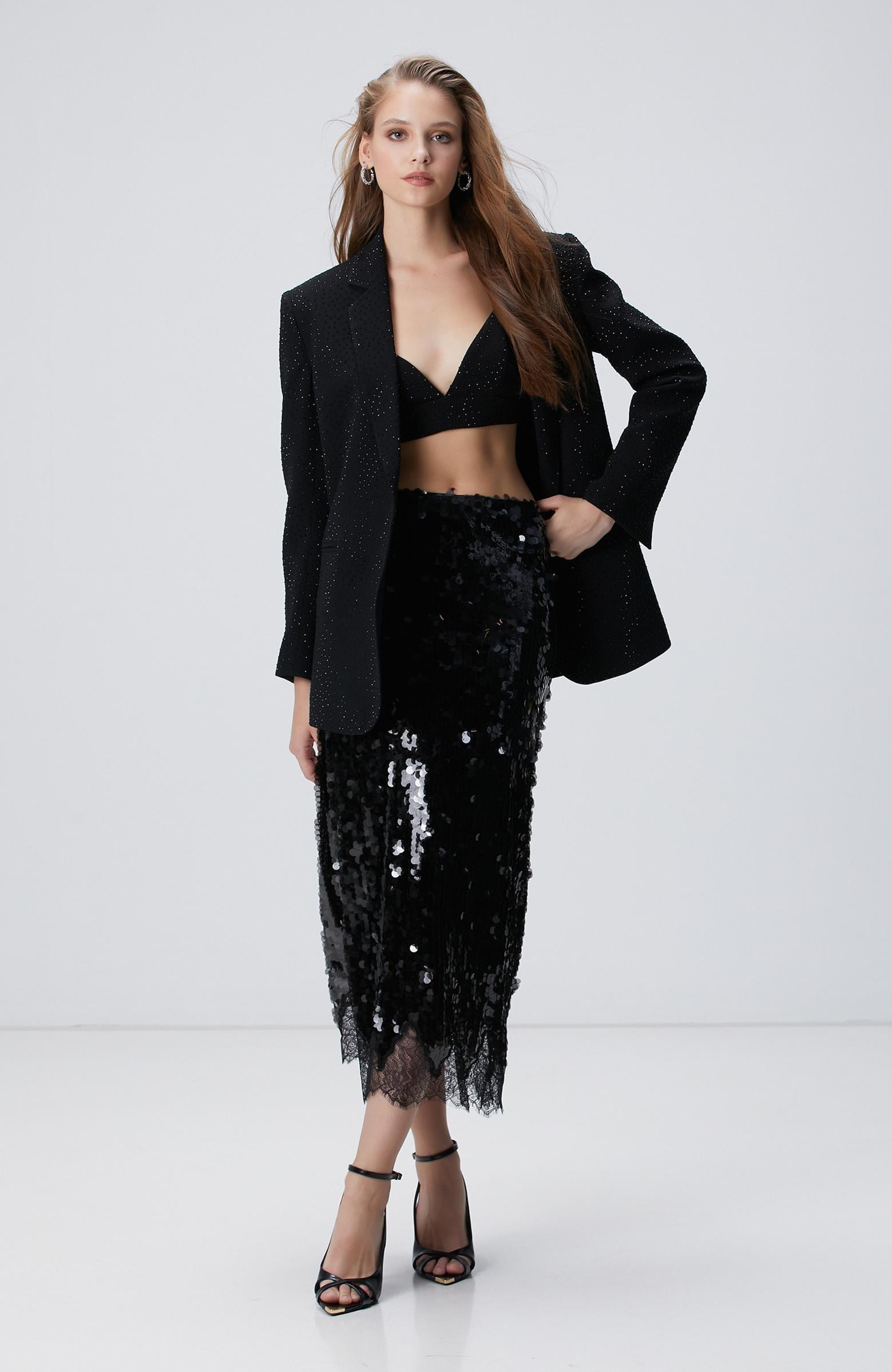  Network Kadın Siyah Etek