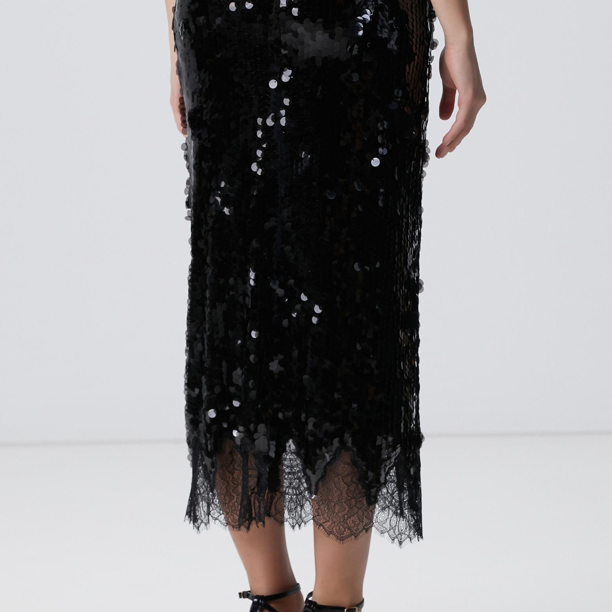 Network Kadın Siyah Etek