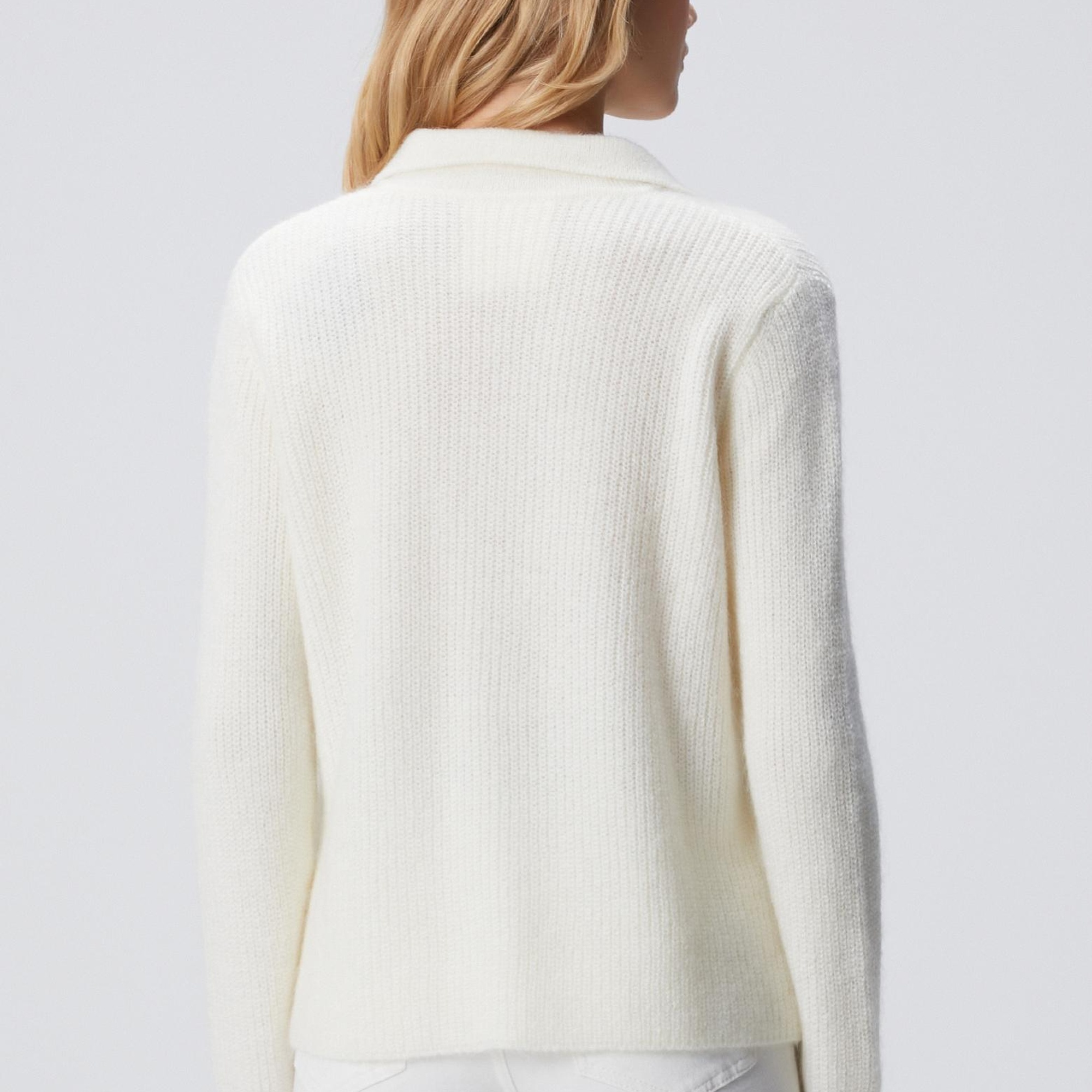 Network Kadın Kırık Beyaz Limited Yumuşak Dokulu Triko Kazak