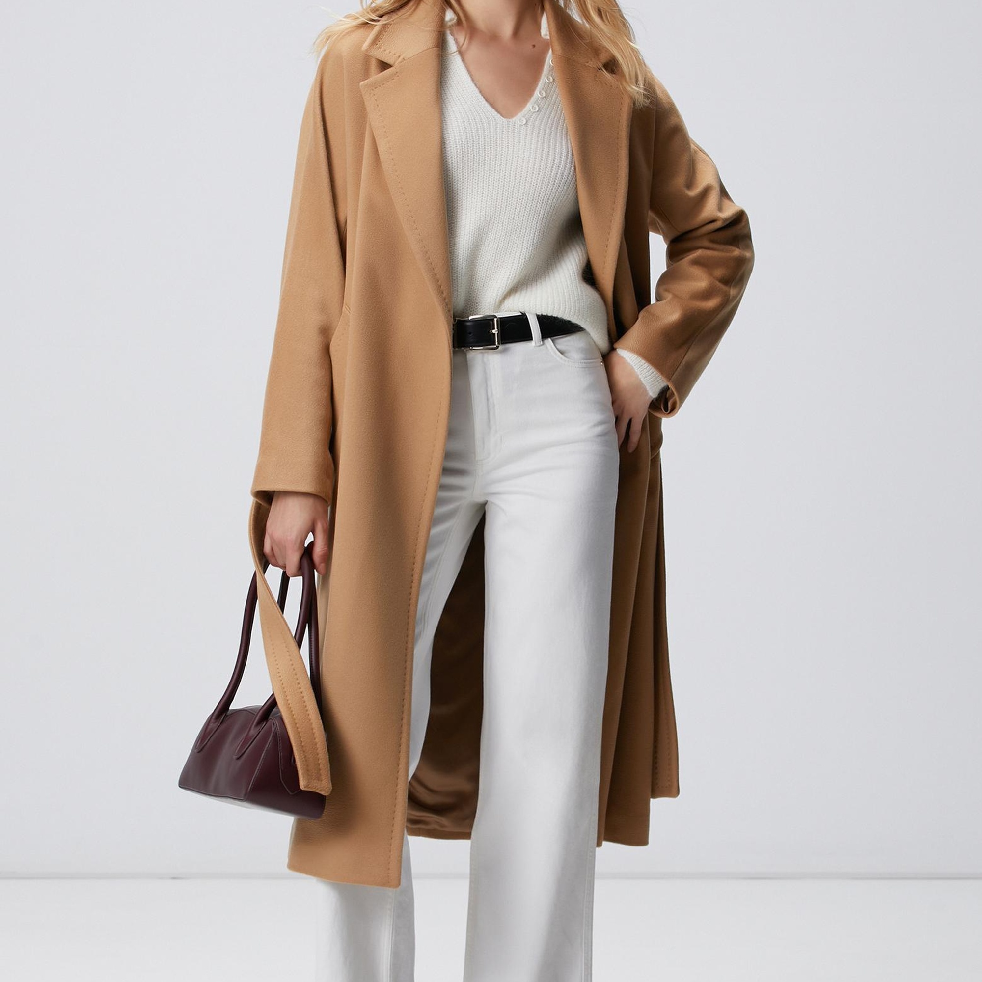 Network Kadın Kırık Beyaz Limited Yumuşak Dokulu Triko Kazak