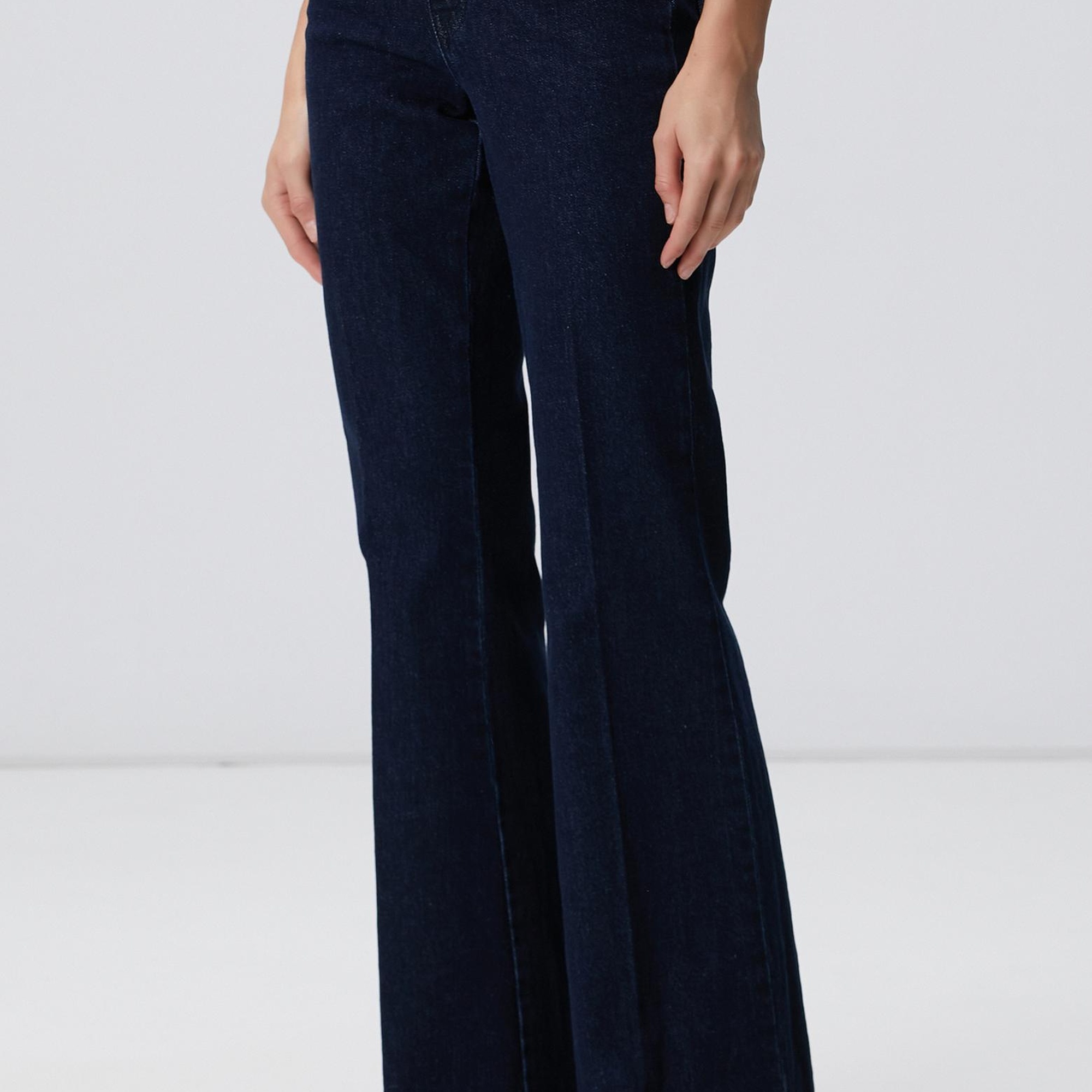 Network Kadın Indigo Denim Pantolon