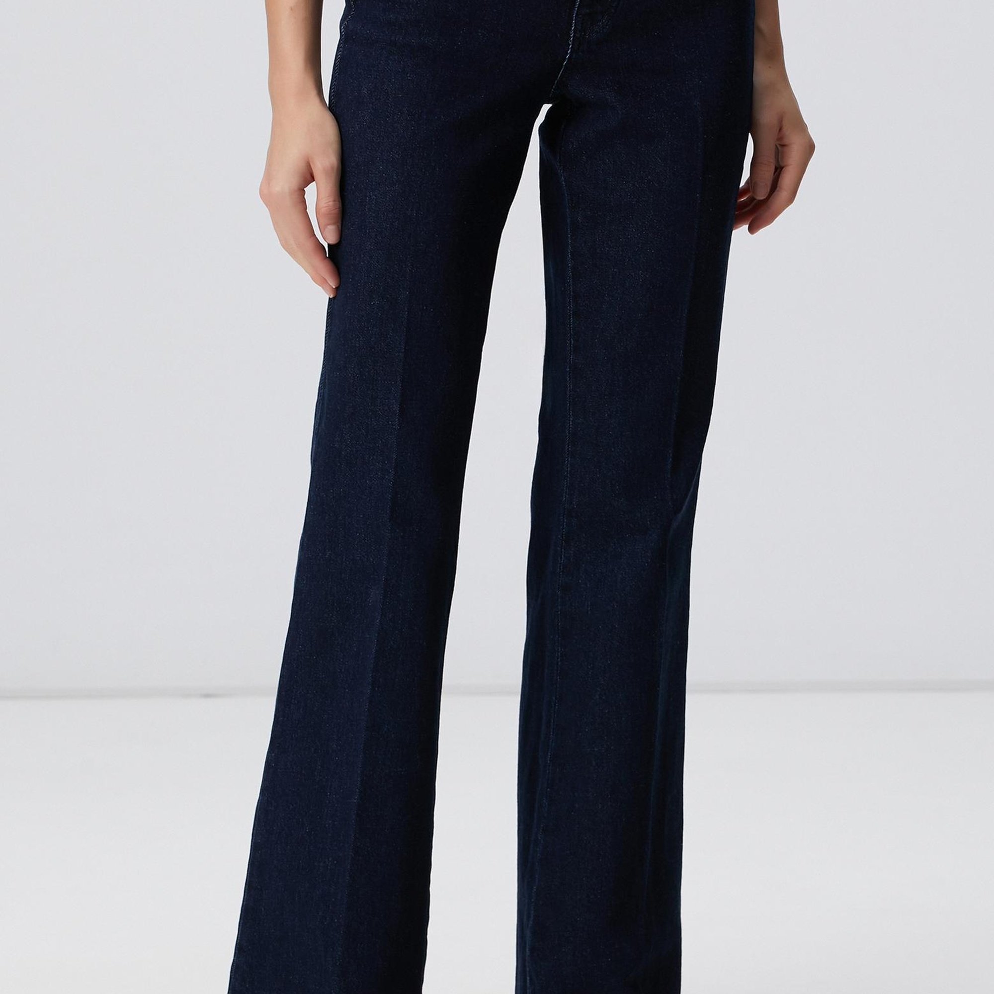 Network Kadın Indigo Denim Pantolon