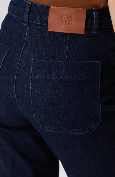  Network Kadın Indigo Denim Pantolon
