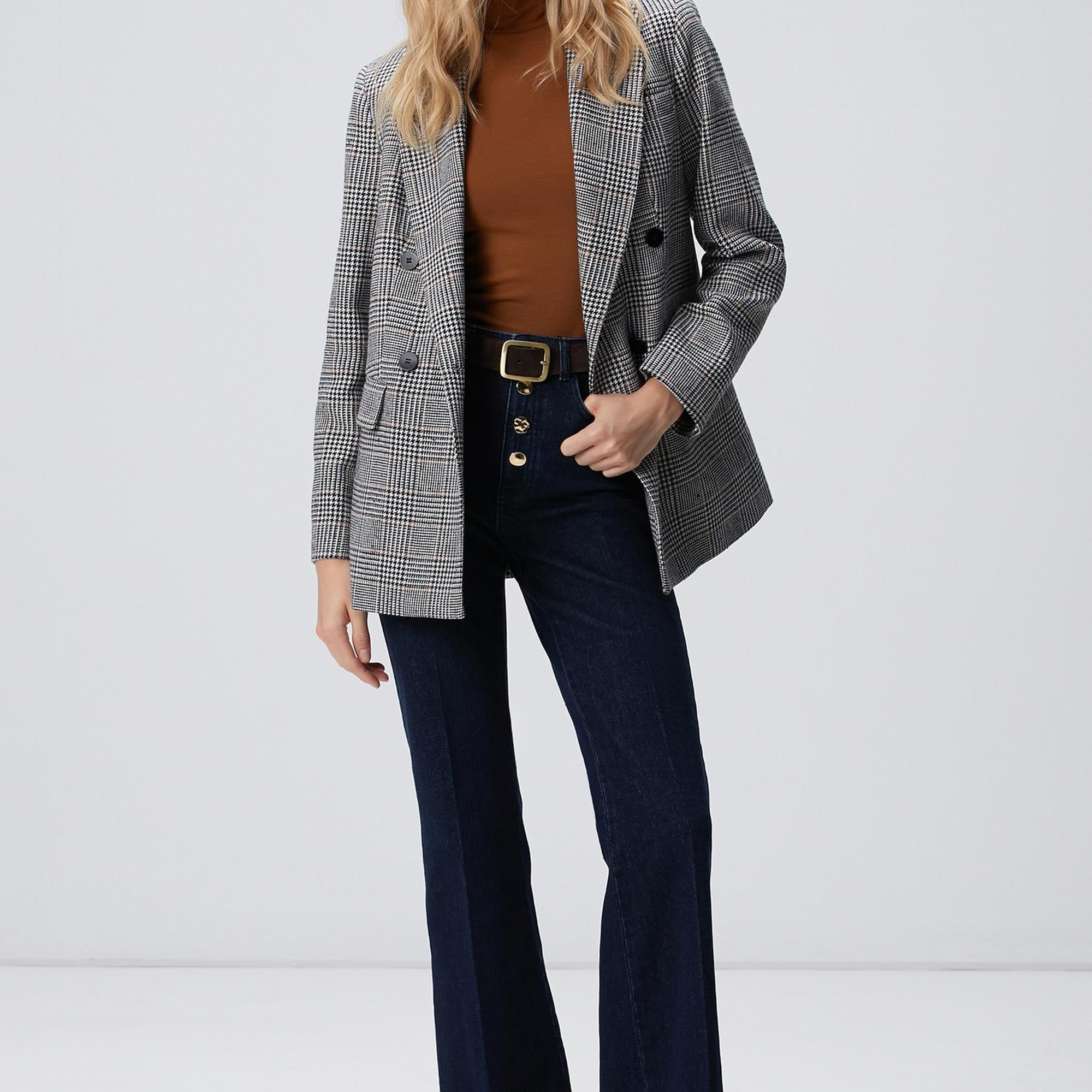 Network Kadın Indigo Denim Pantolon