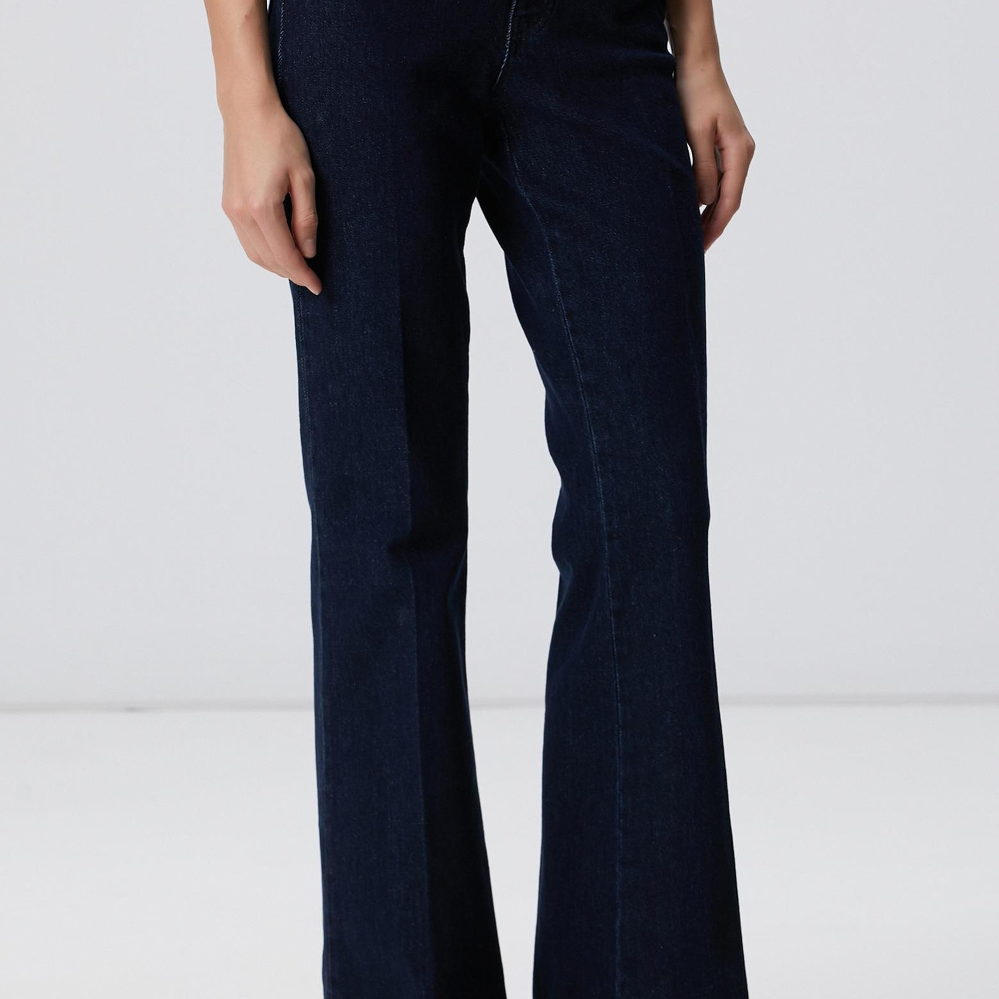 Network Kadın Indigo Denim Pantolon