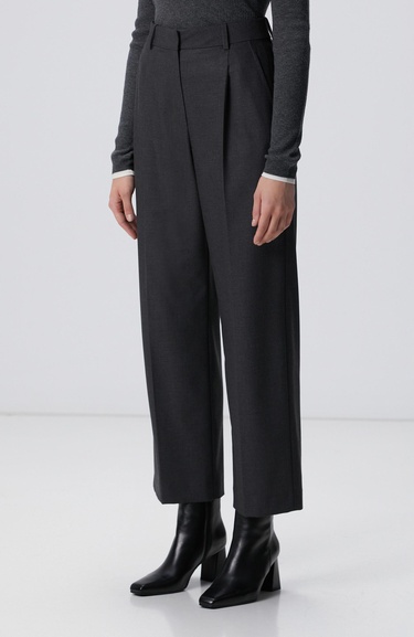  Network Kadın Koyu Gri Pantolon