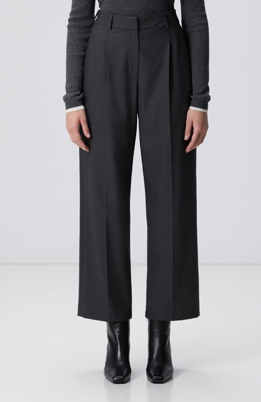  Network Kadın Koyu Gri Pantolon