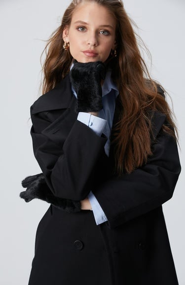  Network Kadın Siyah Eldiven